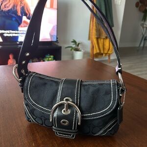Black Coach Soho Shoulder Bag